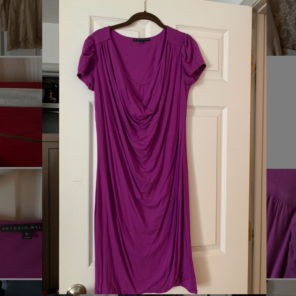 Antonio Melani purple dress, size small